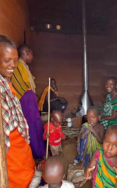 Chimneys for Africa family